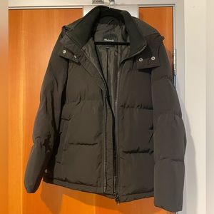 Madewell Short Puffer worn once - black, L